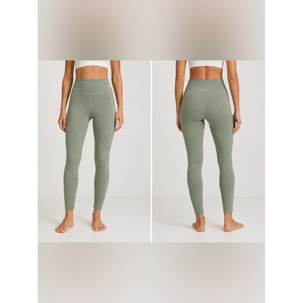 allbirds Olive Green Active Leggings